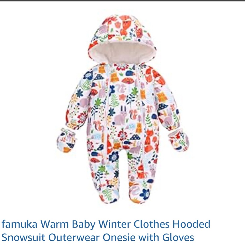 NWT Cute Dinosaur Snowsuit